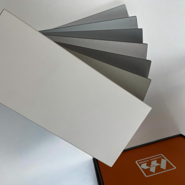 Anti-Fingerabdruck-reparierbare PET-Folienplatte