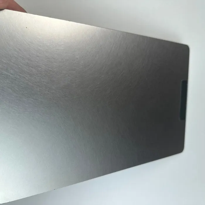 PET-Laminate aus gebürstetem Metall