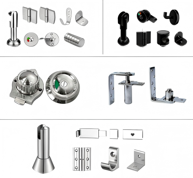 Hardware für Toilettentrennwände